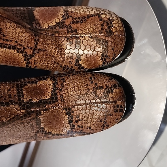 Free people | Brown Snakeskin Leather Kitty heel | size (39) - Picture 11 of 11
